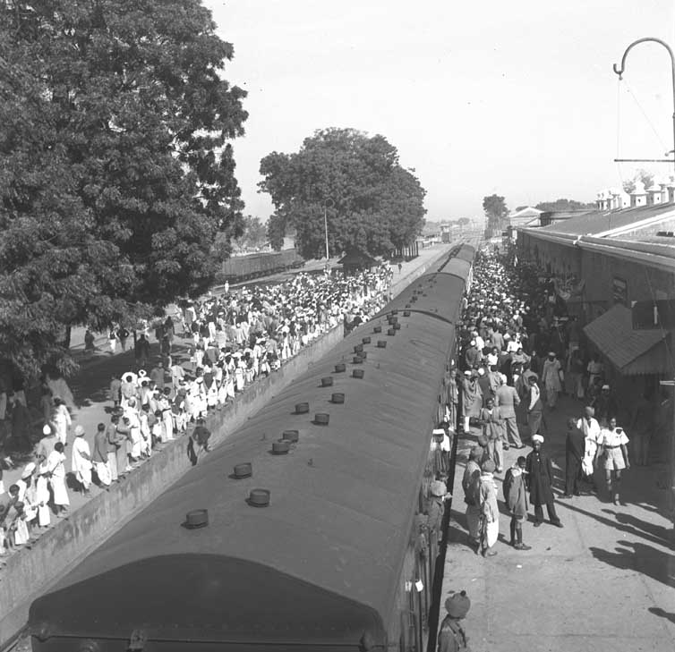 Gandhi's final railway journey