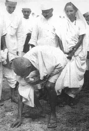 Mahatma Gandhi broke salt law