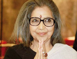 Tara Gandhi, grand-daughter of Mahatma Gandhi