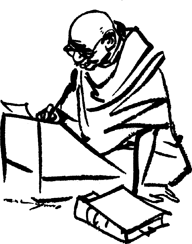 Gandhi as Author