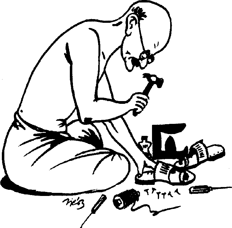 Gandhi as Cobbler