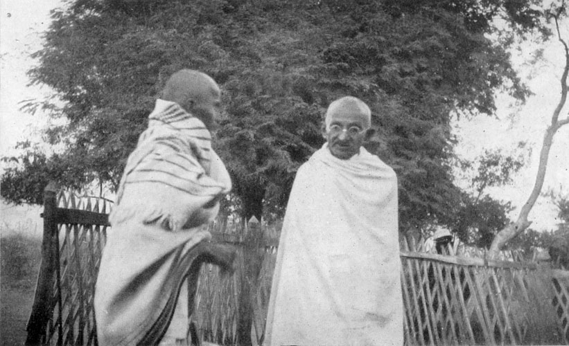 Gandhi and Vinoba Bhave