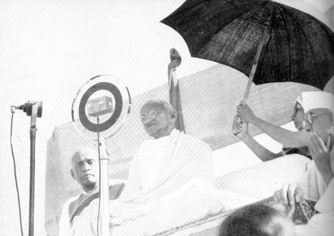 Mahatma Gandhi's audio clips