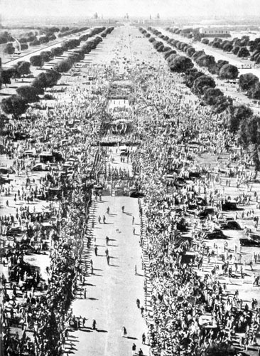 The Funeral Procession, Januray 31, 1948