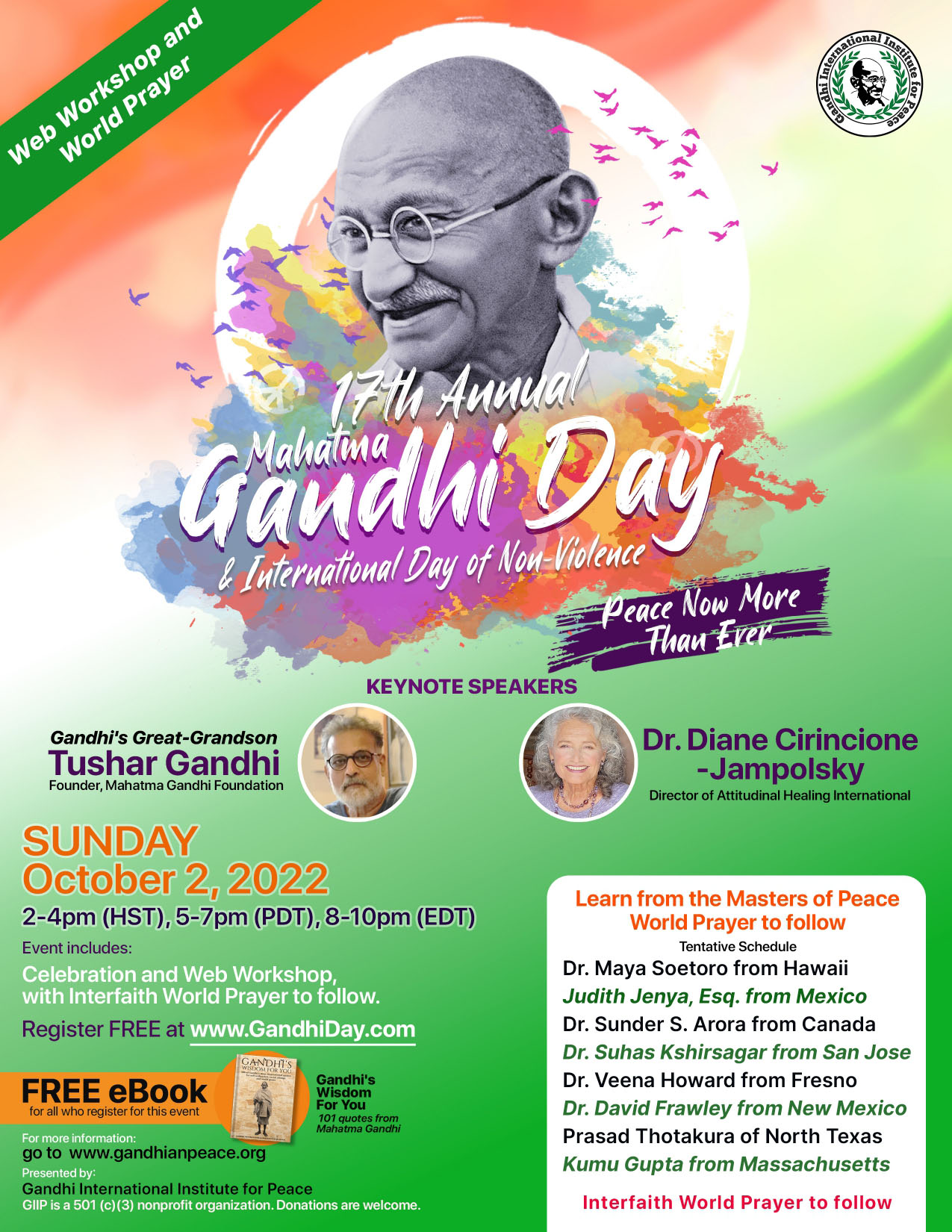 Mahatma Gandhi Day Celebration 2021 by GIIP