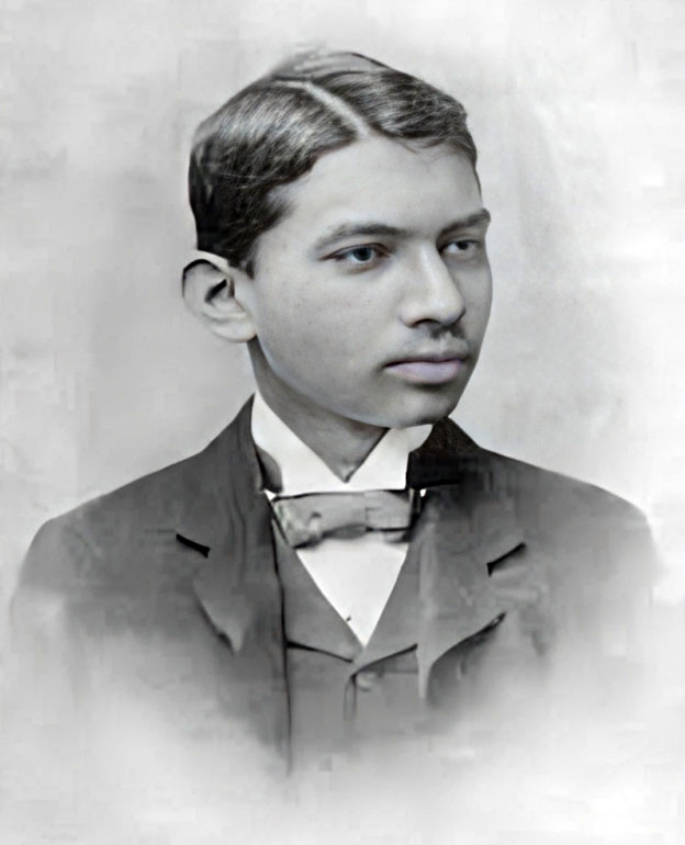 Gandhi in London, 1891