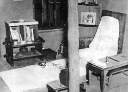 Gandhiji's room at Sevagram Ashram