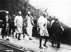 Gandhi in Darjeeling, 1925