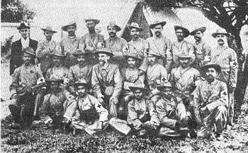 With Indian Ambulance Corps, Boer War, 1899