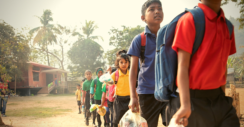 Assam-unique-school-accepts-plastic-waste-as-fees