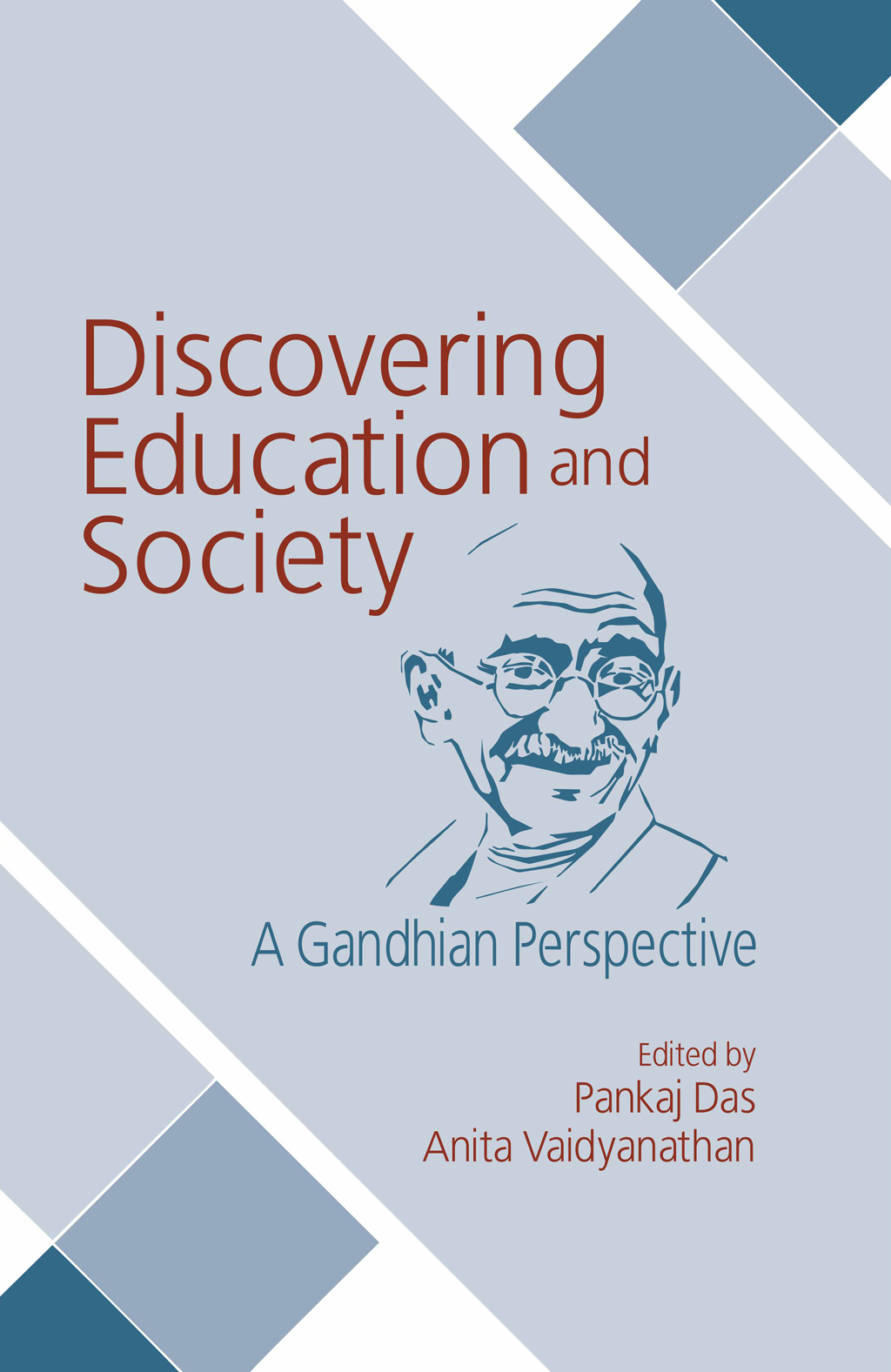 Discovering Education and Society: A Gandhian Perspective book cover page