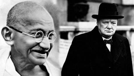 Gandhi-Churchill