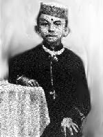 Gandhi at the age of 7