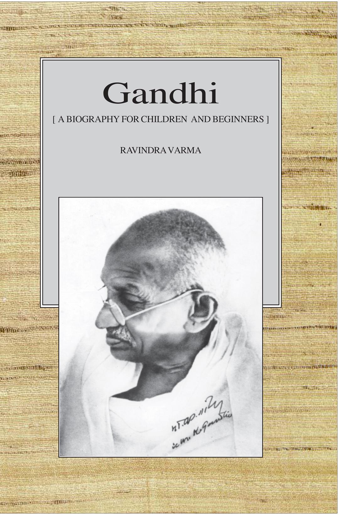 mahatma gandhi biography book pdf