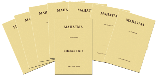 Mahatma volumes by D G Tendulkar