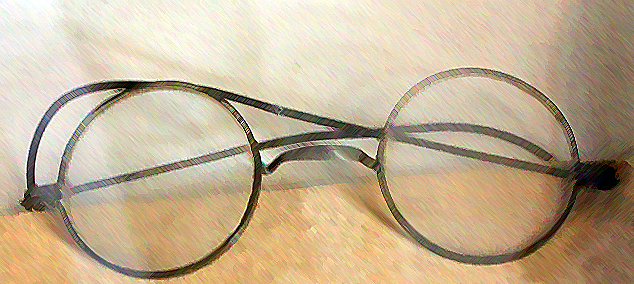 glasses of Mahatma Gandhi