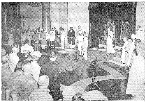 Nehru sworn as first Prime Minister of India