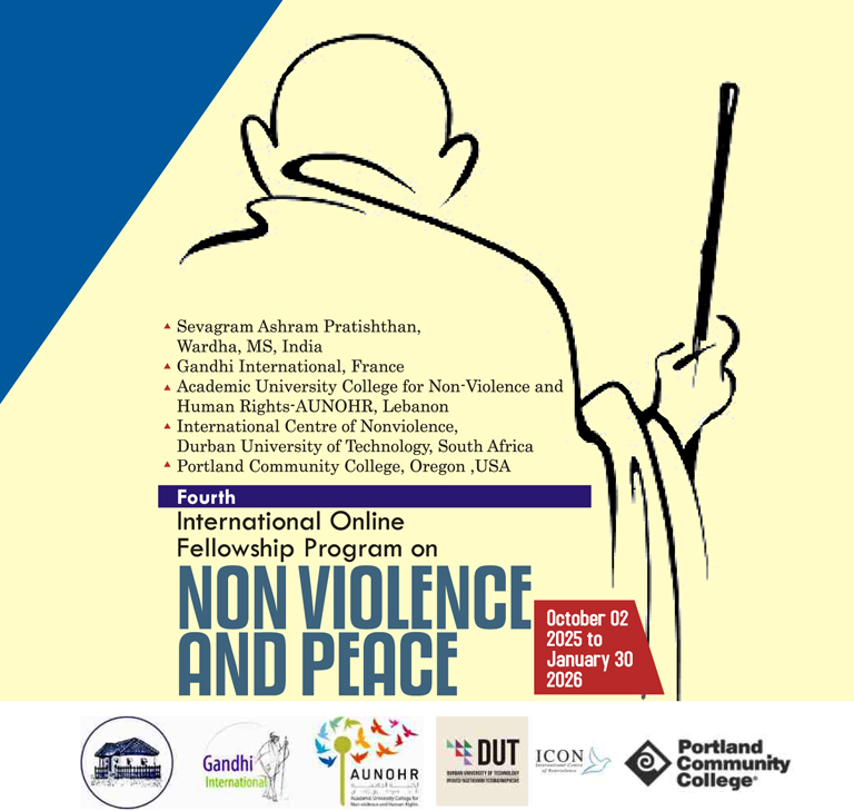 International Online Fellowship Programme on Nonviolence and Peace 2025