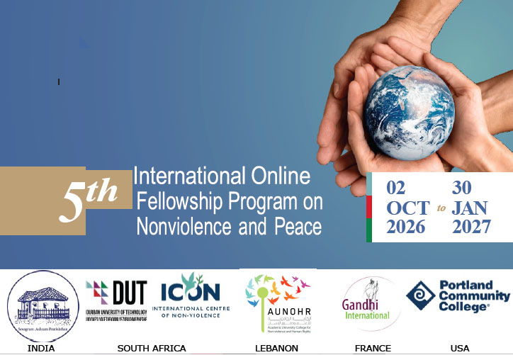 International Online Fellowship Programme on Nonviolence and Peace 2026