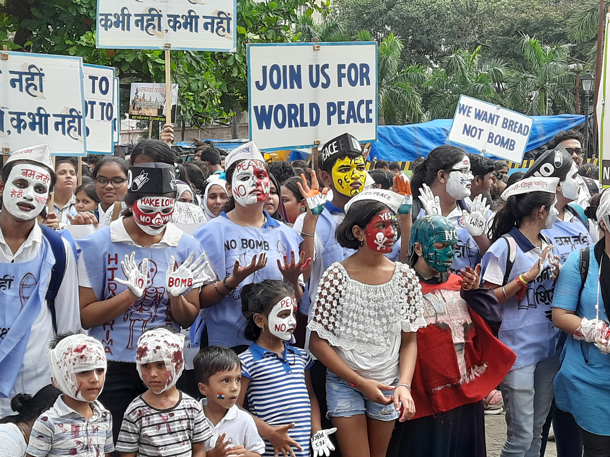 78th Hiroshima Day Peace Rally in Mumbai