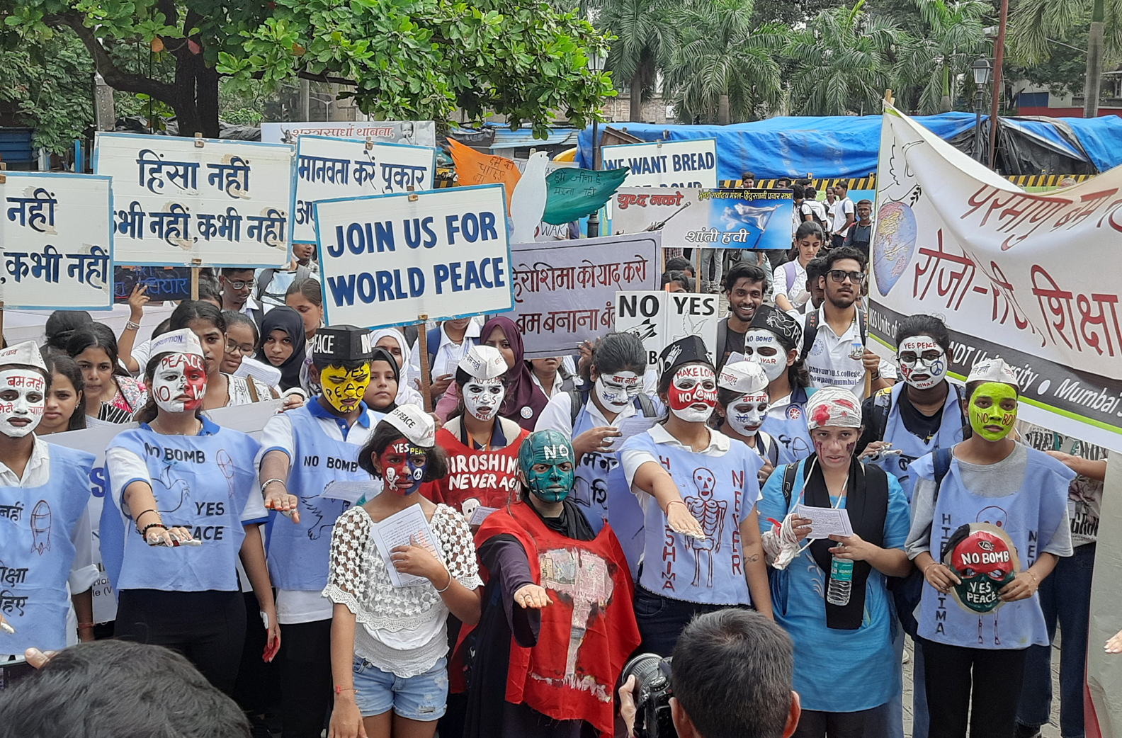 78th Hiroshima Day Peace Rally in Mumbai