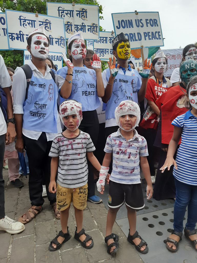 78th Hiroshima Day Peace Rally in Mumbai