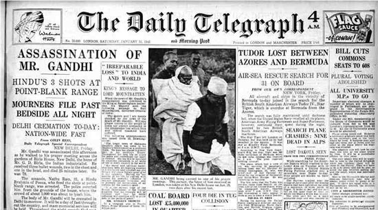 When newspapers across the world mourned the loss of Mahatma Gandhi | Gandhi's Last Days