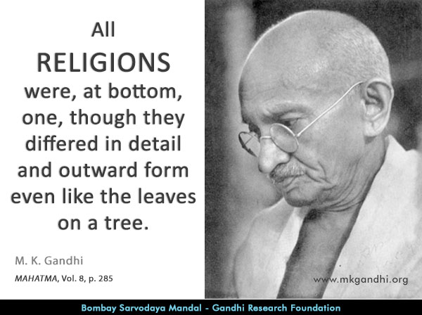 Mahatma Gandhi Quotes on Religions Mahatma Gandhi Quotes on Religions