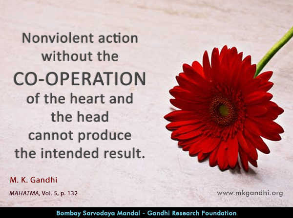 Mahatma Gandhi Quotes on Co-operation Mahatma Gandhi Quotes on Co-operation