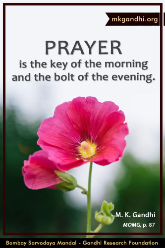 Mahatma Gandhi Quotes on Prayer Mahatma Gandhi Quotes on Prayer