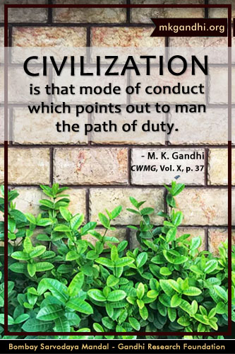 Mahatma Gandhi Quotes on Civilization Mahatma Gandhi Quotes on Civilization