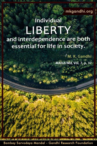 Mahatma Gandhi Quotes on Liberty Mahatma Gandhi Quotes on LIberty