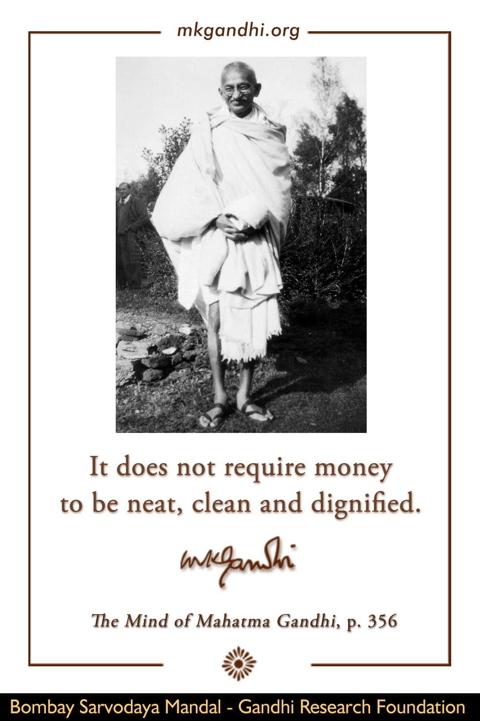 Mahatma Gandhi's views on Cleanliness