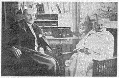 Gandhi with Romain Rolland