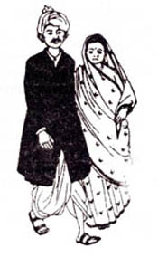 Gandhi and Kasturba